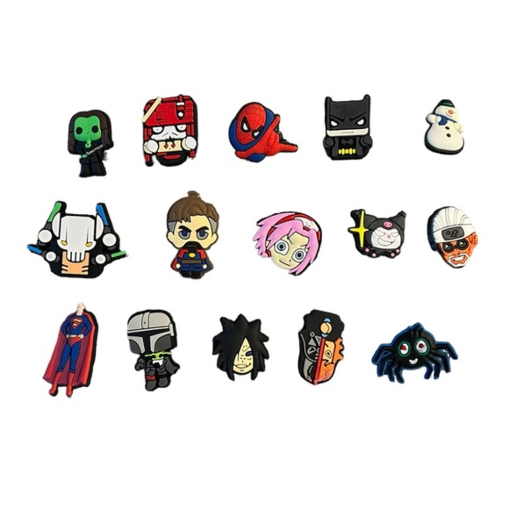 15 Piece Jibbitz Bundle